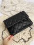 Quilted Flap Chain Crossbody Bag