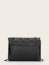 Quilted Flap Chain Crossbody Bag