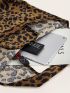 Leopard Corduroy Tote Bag