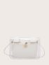 Mini Clear Crossbody Bag With Inner Pouch