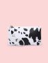 Cow Print Long Purse