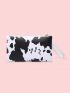 Cow Print Long Purse