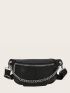 Chain Decor Fanny Pack