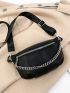 Chain Decor Fanny Pack