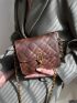 Quilted Chain Crossbody Bag