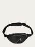 Double Zip Front Fanny Pack