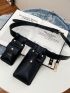 Mini Double Pocket Belt Bag