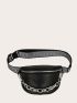 Chevron Strap Fanny Pack