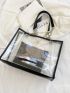 Clear Tote Bag With Inner Pouch