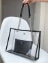 Clear Tote Bag With Inner Pouch