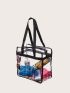 Clear Shoulder Tote Bag