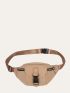 Minimalist Buckle Decor Fanny Pack