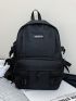 Pocket Front Large Capacity Backpack