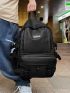 Pocket Front Large Capacity Backpack