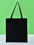 Minimalist Figure Graphic Shopper Bag