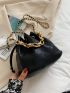 Mini Chain Decor Bucket Bag