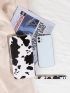 Cow Print Long Wallet