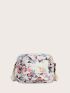 Mini Allover Butterfly Graphic Crossbody Bag