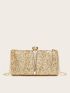 Glitter Chain Evening Bag