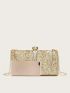 Glitter Chain Evening Bag