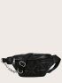 Quilted Chain Fanny Pack