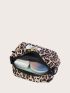 Mini Leopard Graphic Crossbody Bag