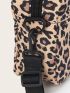 Mini Leopard Graphic Crossbody Bag