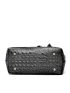 Crocodile Embossed Twilly Scarf Decor Tote Bag