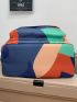 Colorblock Letter Patch Classic Backpack