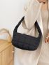 Minimalist Quilted Square Bag