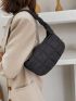 Minimalist Quilted Square Bag