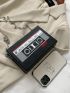 Mini Music Tape Design Novelty Box Bag