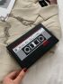 Mini Music Tape Design Novelty Box Bag