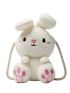 Mini Fuzzy Cartoon Rabbit Design Novelty Bag