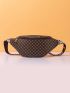 Geometric Pattern Fanny Pack