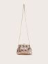 Sequins Decor Chain Novelty Bag