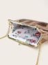 Sequins Decor Chain Novelty Bag