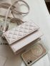 Mini Minimalist Quilted Satchel Bag