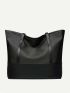 Large Capacity Shoulder Tote Bag