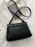 Minimalist Ruched Crossbody Bag