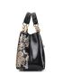 Sequins Decor Satchel Bag