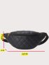 Quilted Pattern Fanny Pack