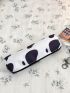 Cow Print Backpack With Pencil Case