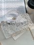 Mini Clear Chain Box Bag