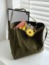 Minimalist Large Capacity Shopper Bag