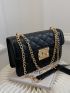 Mini Quilted Flap Chain Shoulder Bag