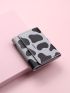 Cow Print Small Wallet
