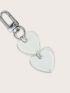 Minimalist Heart Design Clear Bag Charm