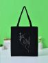 Figure Graphic Shopper Bag