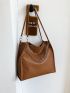 Chain Decor Minimalist Tote Bag